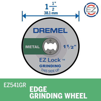 ใบเจียรอลูมิเนียมอกกไซด์ DREMEL รุ่น EZ541GR (แพ็คละ 2 ชิ้น)