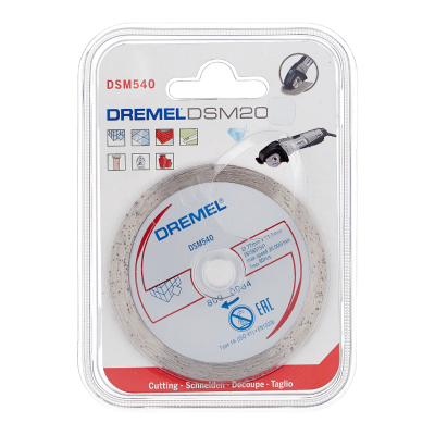 ใบเพชรตัดกระเบื้อง 3 นิ้ว DREMEL รุ่น DSM540 ใบเพชรตัดกระเบื้อง 3 นิ้ว DREMEL รุ่น DSM540