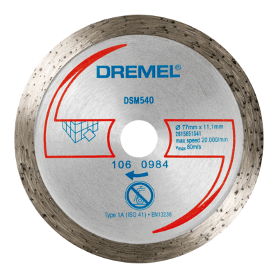 ใบเพชรตัดกระเบื้อง 3 นิ้ว DREMEL รุ่น DSM540 ใบเพชรตัดกระเบื้อง 3 นิ้ว DREMEL รุ่น DSM540