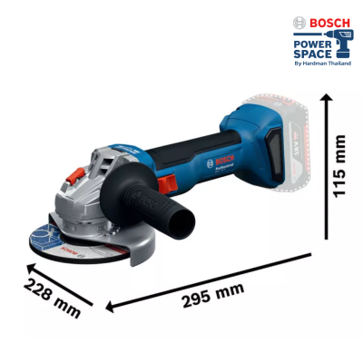 เครื่องเจียรไร้สาย 4 นิ้ว BOSCH รุ่น GWS 18V-8