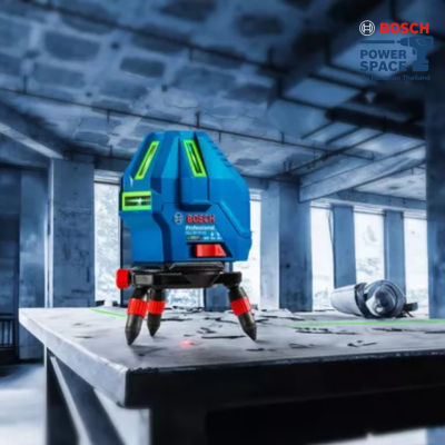 เลเซอร์กำหนดแนวเส้นแสงเขียว 5 เส้น BOSCH รุ่น GLL 50-15 G