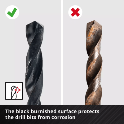 ชุดดอกสว่านเจาะเหล็ก 6 ชิ้น 