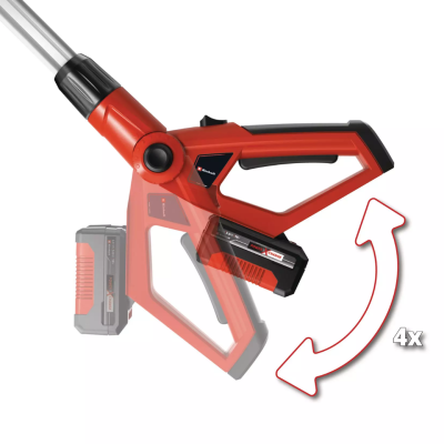 EINHELL Cordless Pole-Mounted Powered Pruner GE-LC 18 Li T-Solo