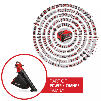 EINHELL Cordless Leaf Vacuum VENTURRO 18/210