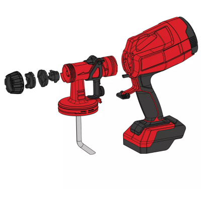 เครื่องพ่นสีไร้สาย 18V EINHELL รุ่น TC-SY 18/60 Li-Solo (เฉพาะตัวเครื่อง)