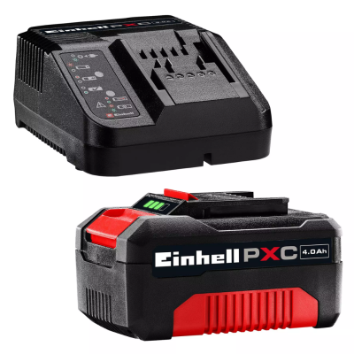 ชุดแบตเตอรี่และแท่นชาร์จ PXC 18V 4.0Ah EINHELL