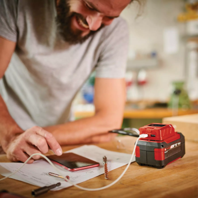 อะแดปเตอร์แบตเตอรี่ USB 18V EINHELL รุ่น TC-CP 18 Li USB-Solo