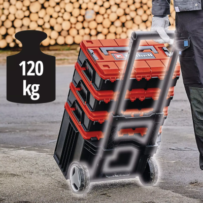 กล่องเก็บเครื่องมือขนาด L EINHELL รุ่น E-Case L with wheels