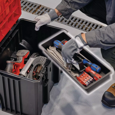 กล่องเก็บเครื่องมือขนาด L EINHELL รุ่น E-Case L with wheels