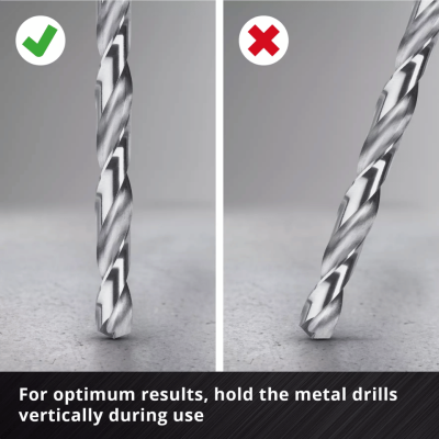 Einhell 19‑pc Metal Drill Bit Set HSS‑G