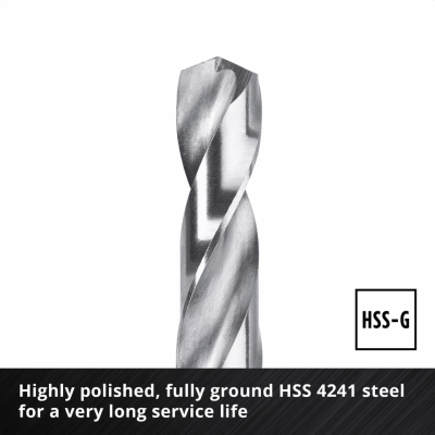 Einhell 19‑pc Metal Drill Bit Set HSS‑G