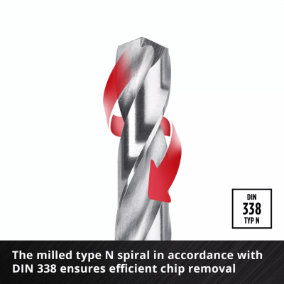 Einhell 19‑pc Metal Drill Bit Set HSS‑G