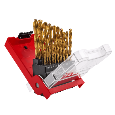 Einhell 19‑pc Metal Drill Bit Set HSS‑TIN