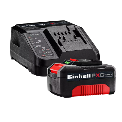 ชุดแบตเตอรี่พร้อมเครื่องชาร์จ 18V 4.0Ah Einhell Power X-Change Starter Kit