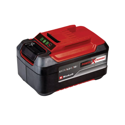 ชุดแบตเตอรี่พร้อมเครื่องชาร์จ 18V 5.2 Ah EINHELL Fastcharger Starter Kit