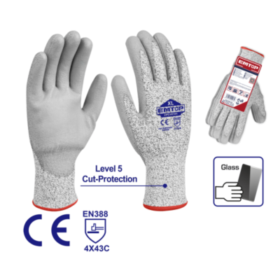 EMTOP EPGV0301 Cut-Resistant Gloves (Size XL)