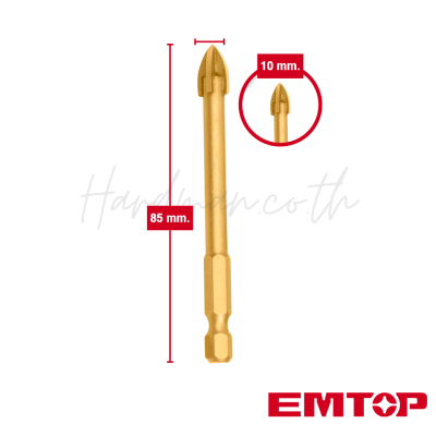 ดอกเจาะกระเบื้องเเละกระจก EMTOP รุ่น EACG21506