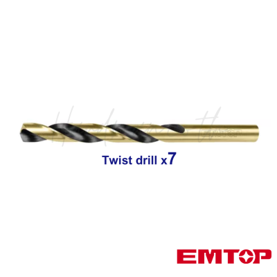 ชุดดอกสว่านและดอกไขควง EMTOP รุ่น ECBDB1901