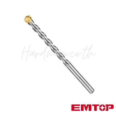 ดอกสว่านเจาะปูน 6x100 มม. EMTOP รุ่น ECDB020610