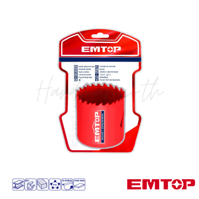 EMTOP HSS Hole Saw Drill Bit Model EHSW10161