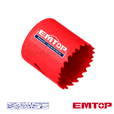 ดอกโฮลซอว์เจาะโหละ HSS EMTOP รุ่น EHSW10441