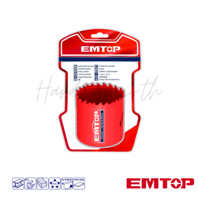 ดอกโฮลซอว์เจาะโหละ HSS EMTOP รุ่น EHSW10441