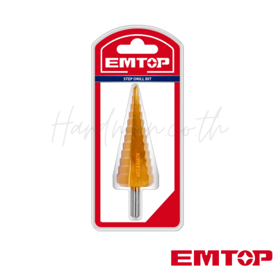 ดอกสว่านเจดีย์ 10-45 มม. EMTOP รุ่น EDL10453S