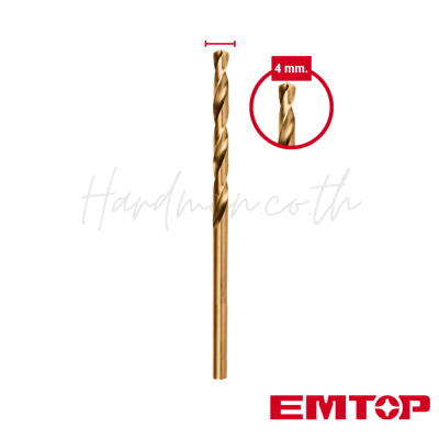 ดอกสว่าน HSS-CO 4 มม. EMTOP รุ่น ETDB130401