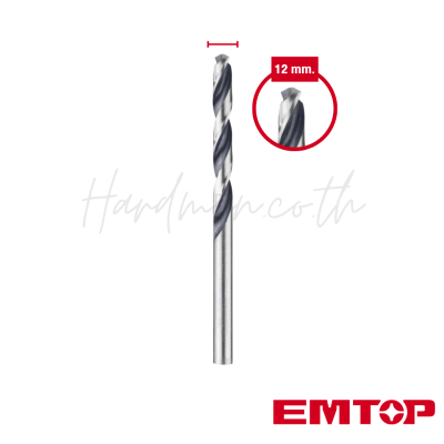 ดอกสว่านไฮสปีด 12 มม. EMTOP รุ่น ETDB310122