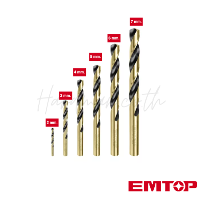 EMTOP HSS Drill Bit Set Model ETDBB11065