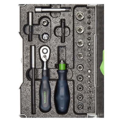 Festool Ratcheting ชุดลูกบล็อก Festool Ratchet set 1/4