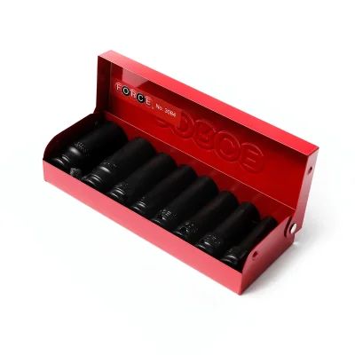 ชุดบ๊อกซ์ลมยาว 3/8" 8 ชิ้น 8-19มม. FORCE รุ่น 3084
