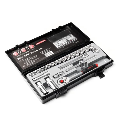 ชุดลูกบล็อก 6เหลี่ยม 3/8" 24ชิ้น FORCE รุ่น 3251-5