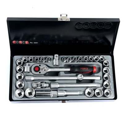 ชุดลูกบล็อกขนาด 3/8" 35 ชิ้น FORCE รุ่น 3351