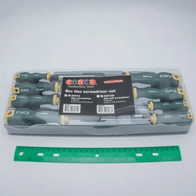 ชุดไขควงหกเหลี่ยม 8 ชิ้น 2-10 มม. FORCE รุ่น 20810