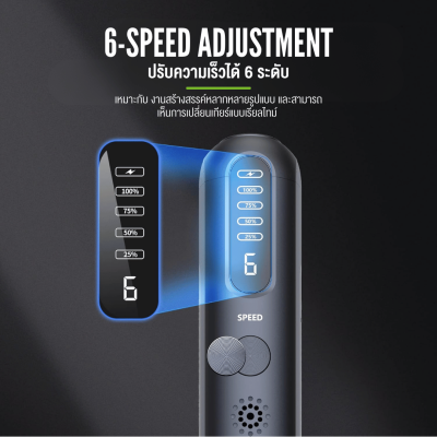 Greenworks เครื่องเจียร Mini ไร้สาย 8V รุ่น AGK302