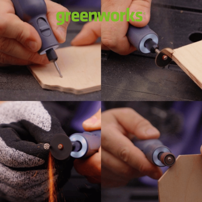 Greenworks เครื่องเจียร Mini ไร้สาย 8V รุ่น AGK302