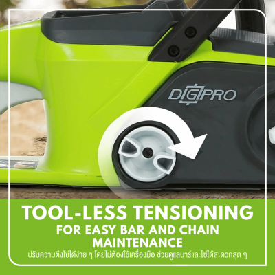 GREENWORKS D40CS25 10-Inch Cordless Chainsaw