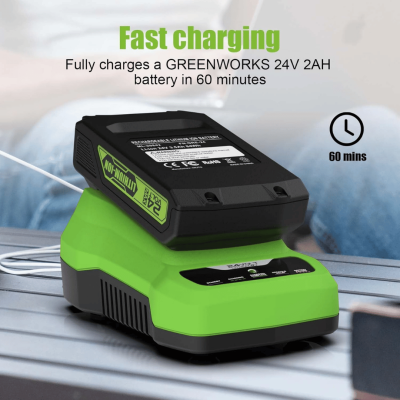 GREENWORKS G24C 24V Fast Charger