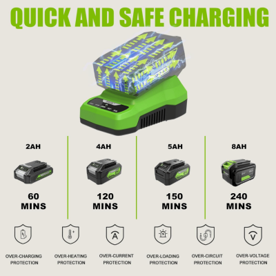 GREENWORKS G24C 24V Fast Charger