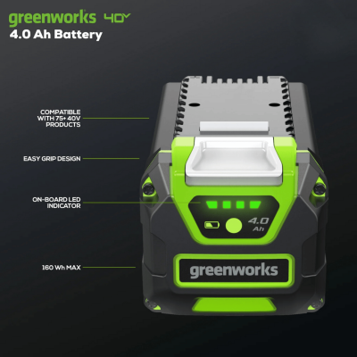 GREENWORKS G40B4 40V 4.0Ah Battery
