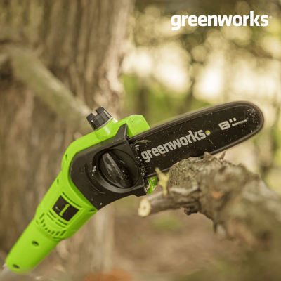 GREENWORKS G40PSH 2IN1 Pole Saw & Hedge Trimmer
