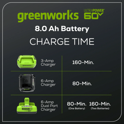 GREENWORKS CH60R00 60V Battery Charger