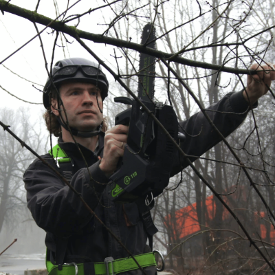 GREENWORKS GD40TCS 10-Inch Cordless Chainsaw