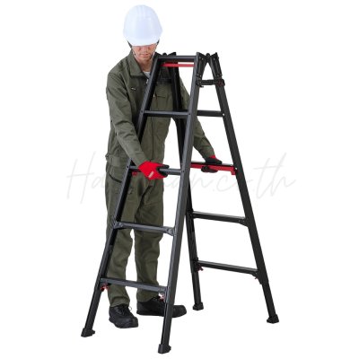 HASEGAWA RYRB-27 Black 9-Step Folding Ladder