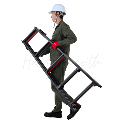 HASEGAWA RYRB-27 Black 9-Step Folding Ladder