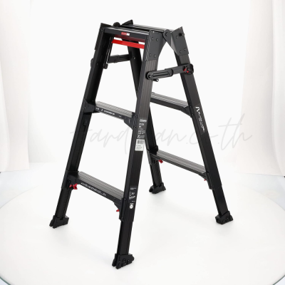 บันไดพับอเนกประสงค์ 3 ขั้น HASEGAWA รุ่น RYZB-09a (สีดำ)
