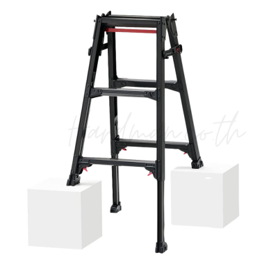 บันไดพับอเนกประสงค์ 3 ขั้น HASEGAWA รุ่น RYZB-09a (สีดำ)