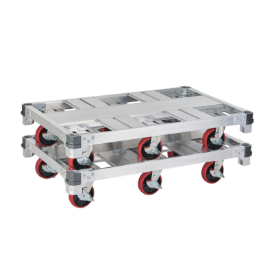 รถเข็นดอลลี่อลูมิเนียมขนาดเล็ก 1 ตัน 6 ล้อ HASEGAWA รุ่น FC6-1275