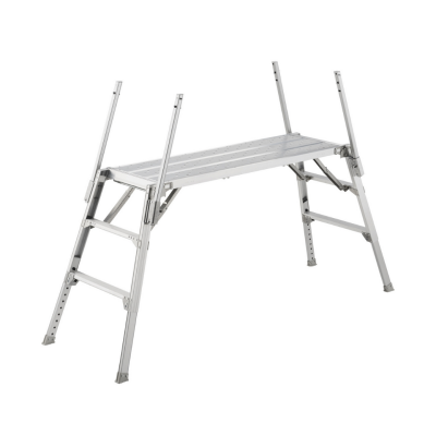 บันไดนั่งร้านอะลูมิเนียม 3 ขั้น HASEGAWA รุ่น DUK-1116T (พร้อมราวจับ 4 ด้าน)